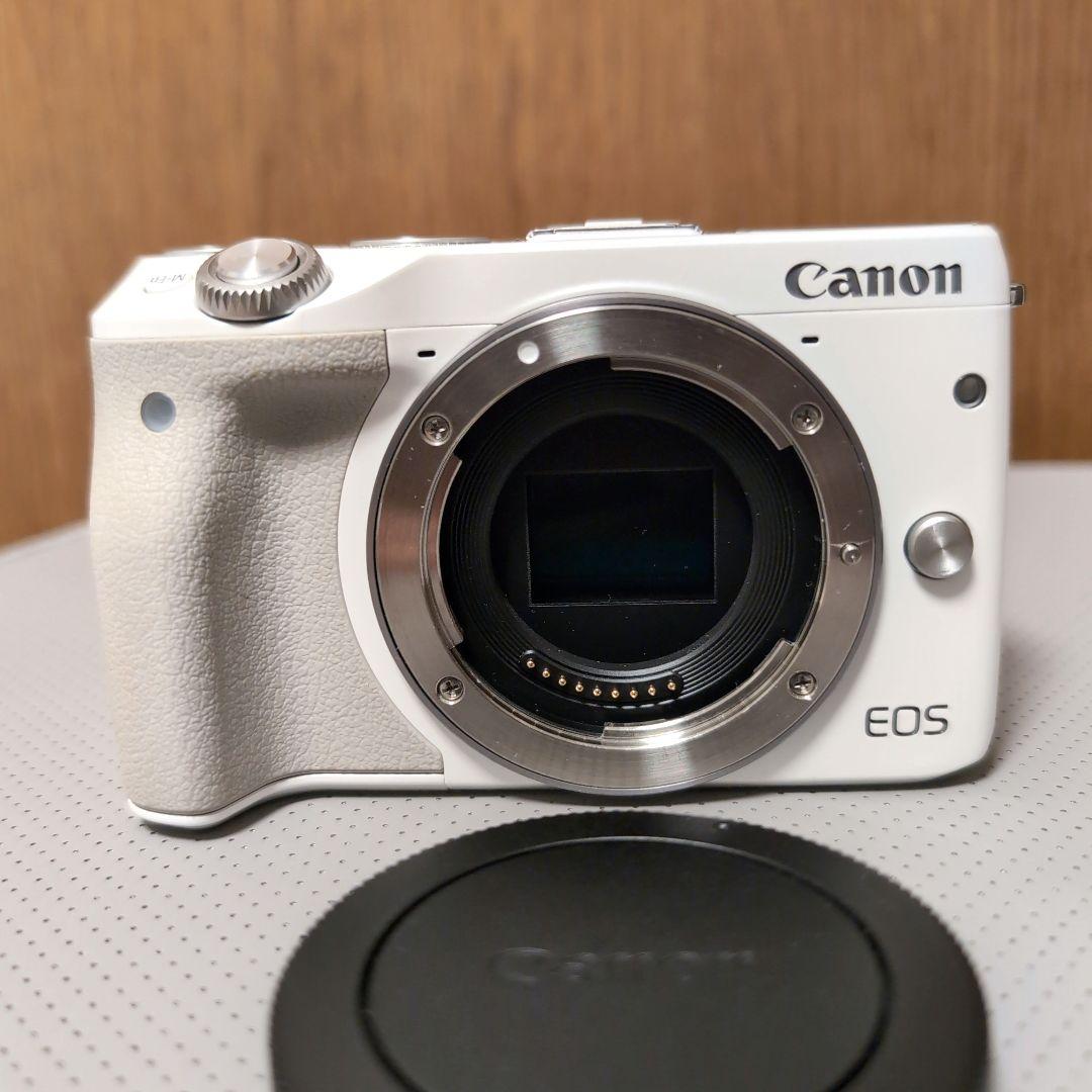 Canon EOS M3 ホワイト ミラーレス 一眼カメラ