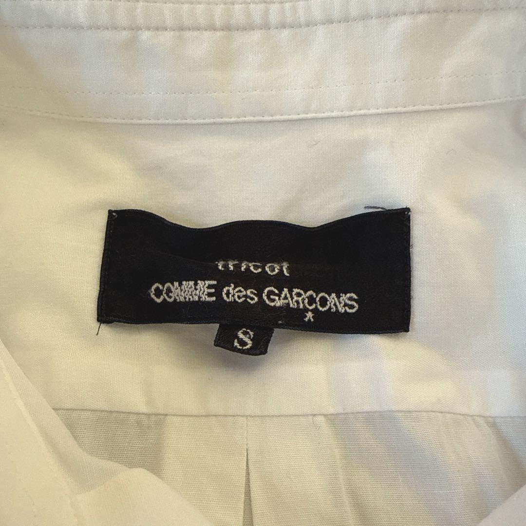 tricot COMME des GARCONS コットンシャツ　白　S