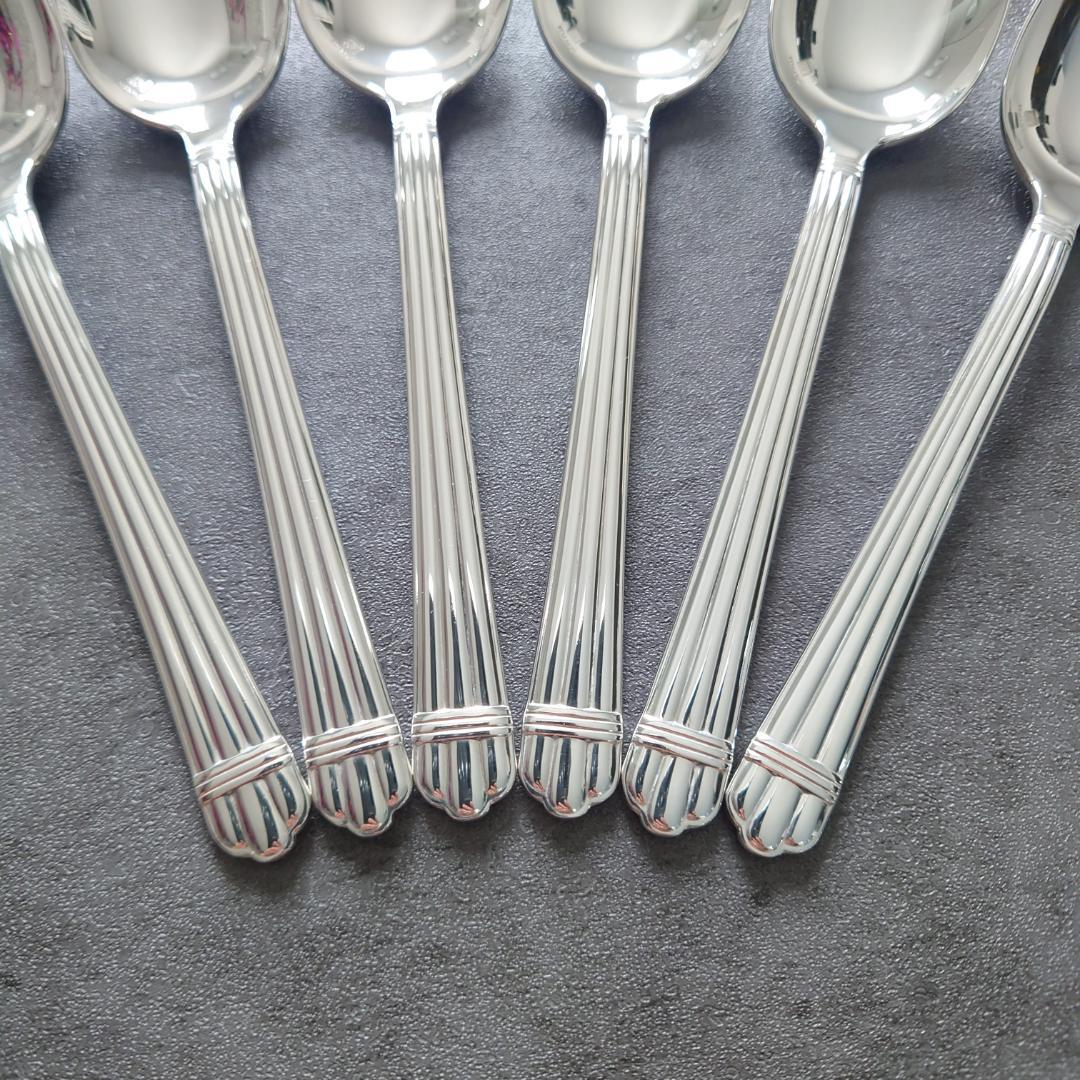 美品 クリストフル アリア コーヒースプーン 6点