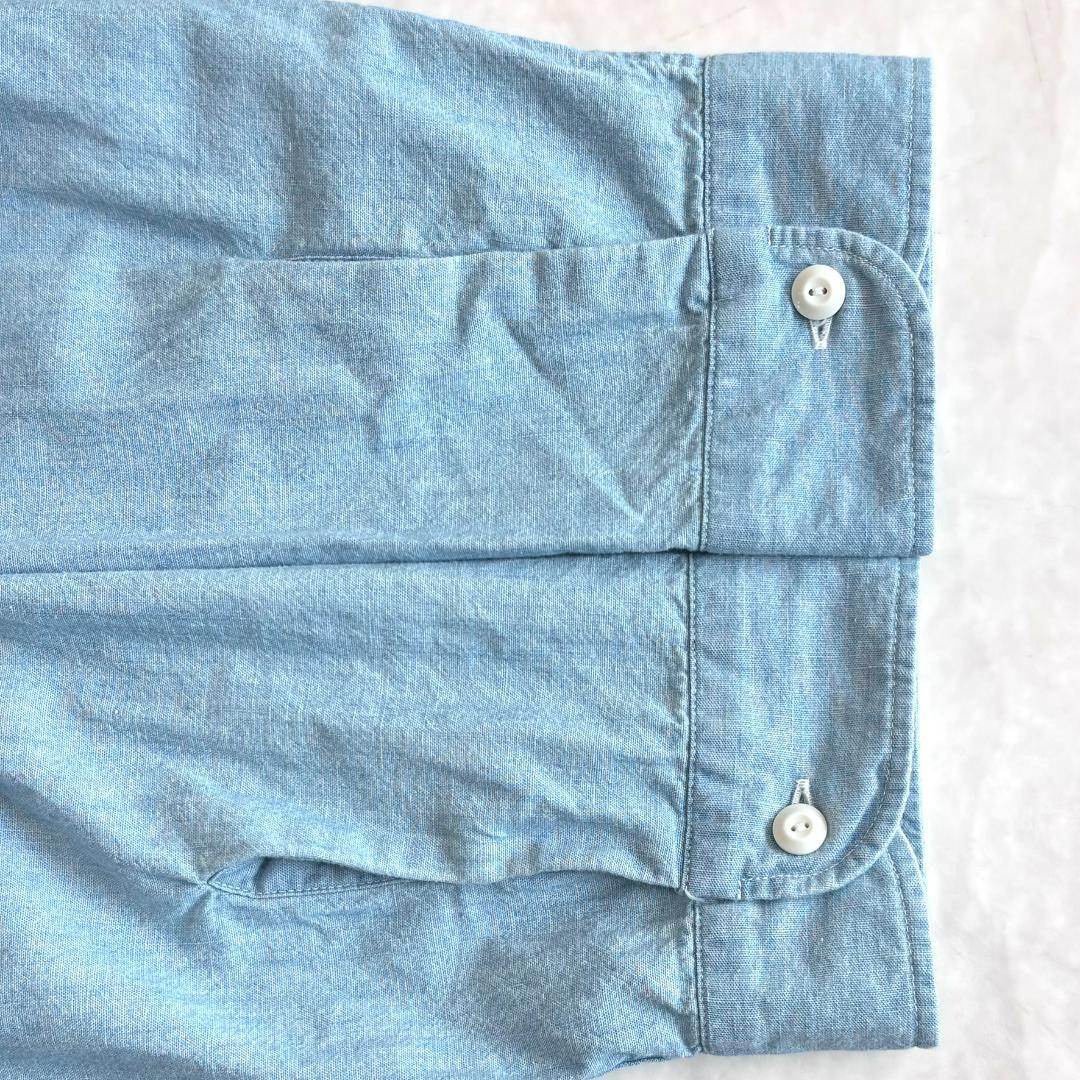 美品・希少M♪マディソンブルー ハンプトンシャンブレーシャツ 02 ub2