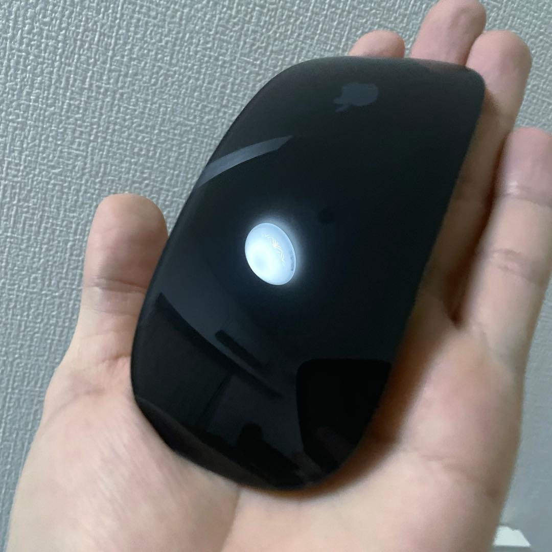 ほぼ新品 ブラック Apple Magic Mouse アップル純正