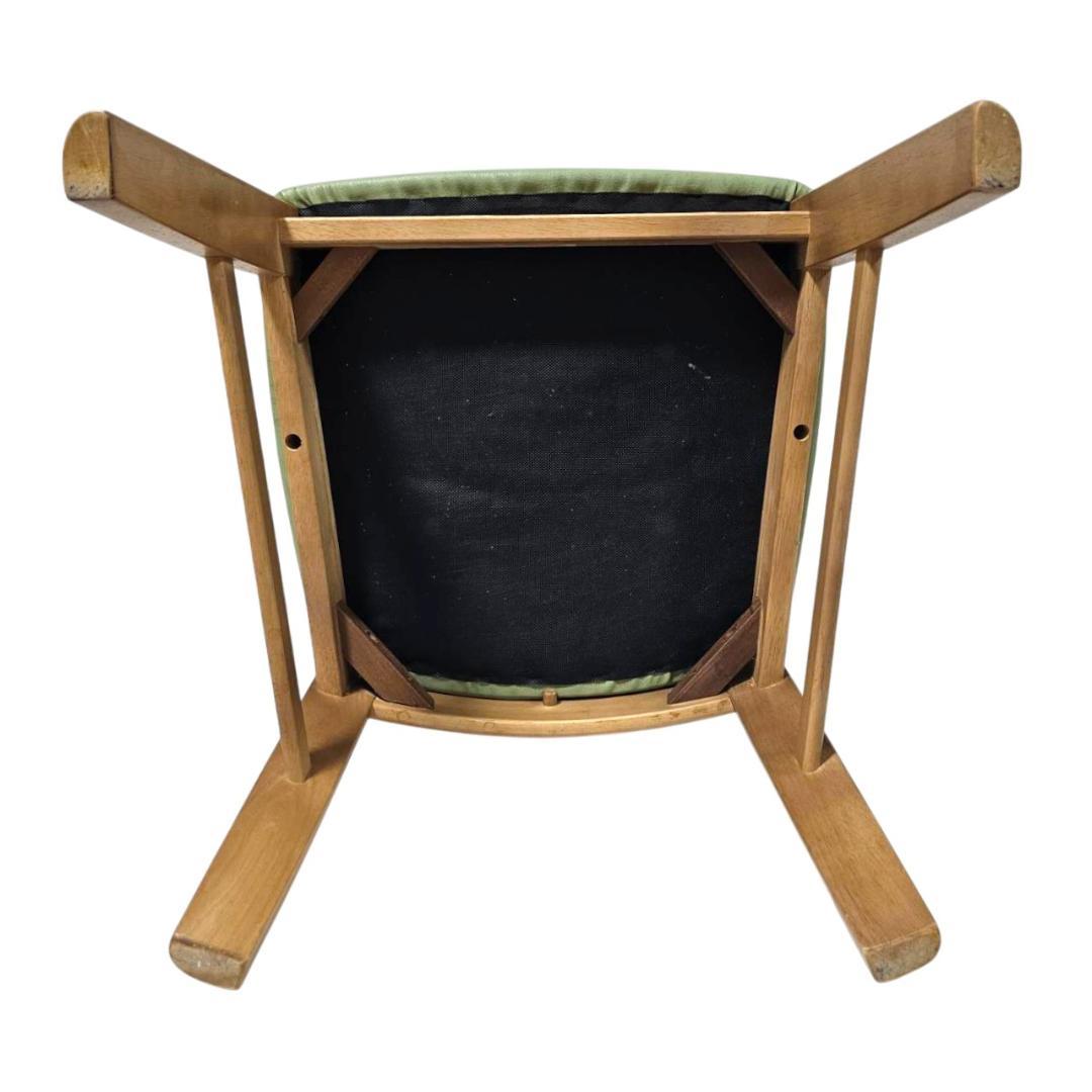 カリモク クラシック ヴィンテージ ダイニングチェア③ セミハイバック 椅子