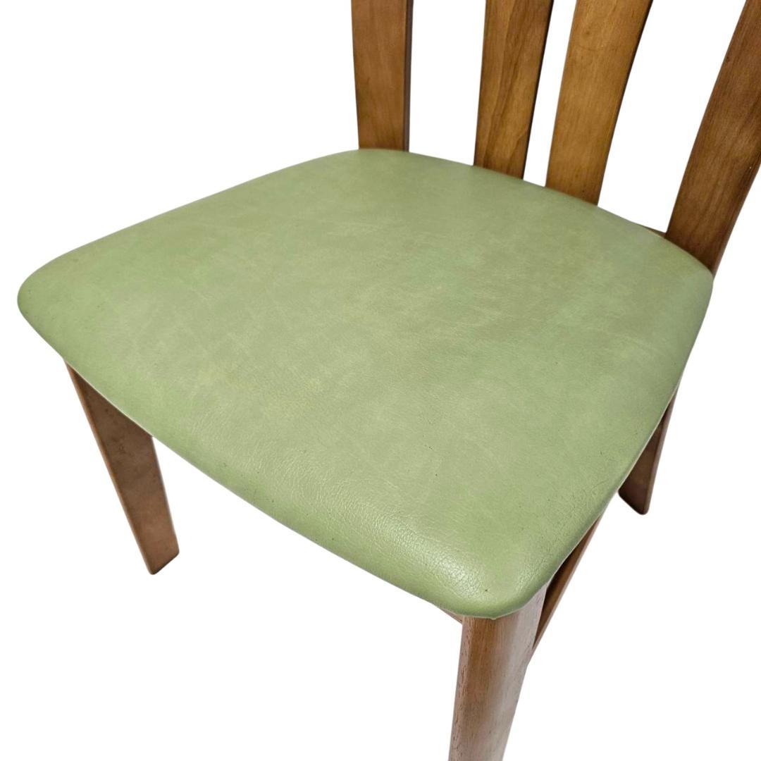 カリモク クラシック ヴィンテージ ダイニングチェア③ セミハイバック 椅子