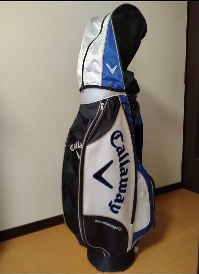 わ*郎様 Callaway キャディバッグ 白/黒/青