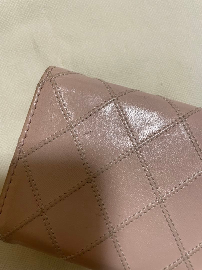 CHANEL シャネル　ステッチ カードケース　名刺入れ