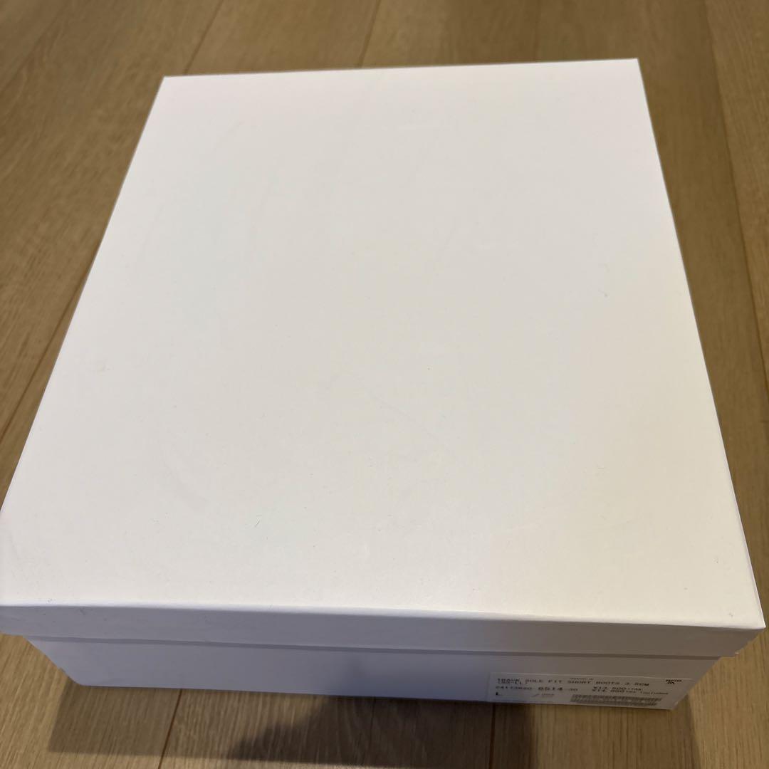 ルタロン3.5cmトラックソールフィットショートブーツ 黒