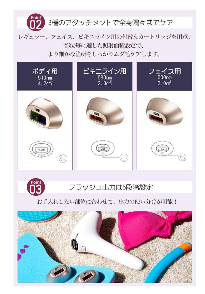 COSBEAUTY IPL光美容器 Joy Version CB027W01