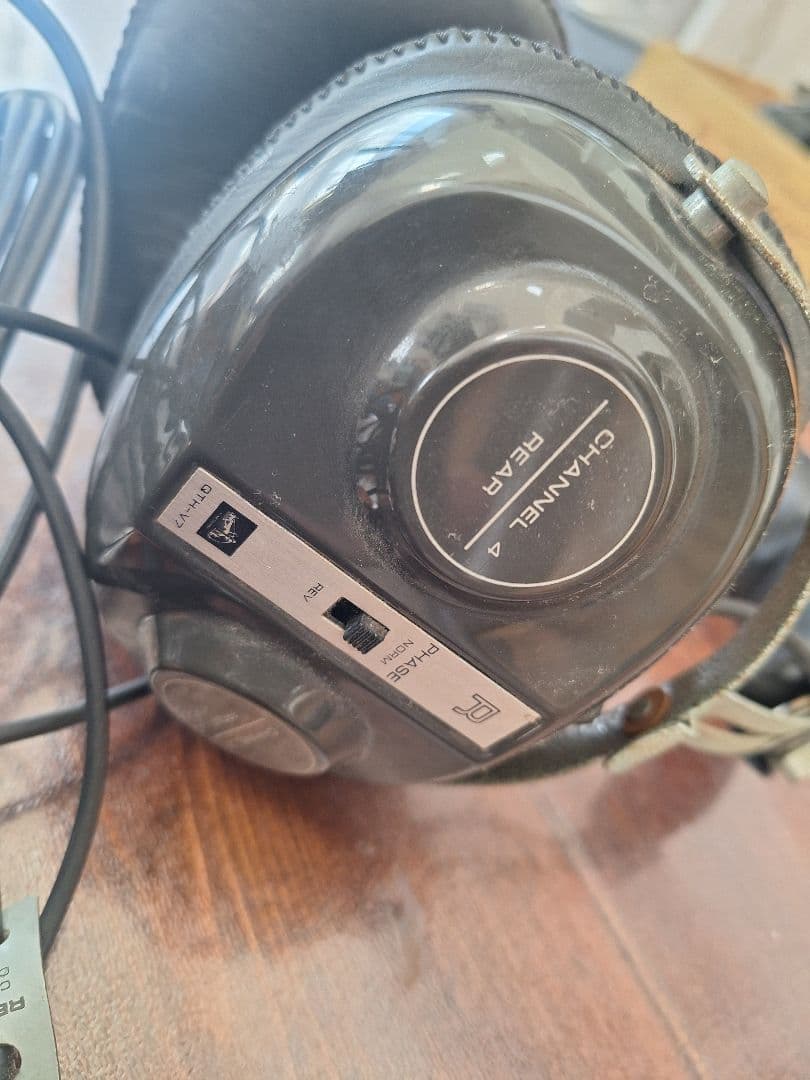 ヘッドホン 4チャンネル ハイファイ Victor QTH-V7 動作未確認