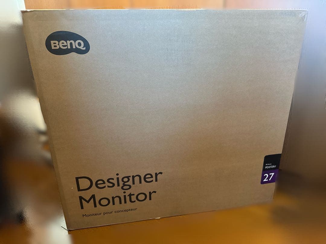 BENQ PD2725U 4K HDR デザイナーモニター 27インチ（箱有）