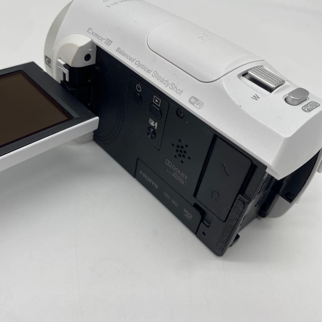 SONY HDビデオカメラ HDR-CX670-W ホワイト