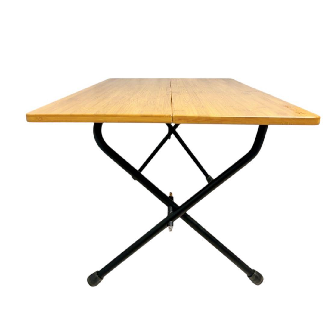  peak スノーピーク ワンアクションローテーブル竹 ブラック 限定