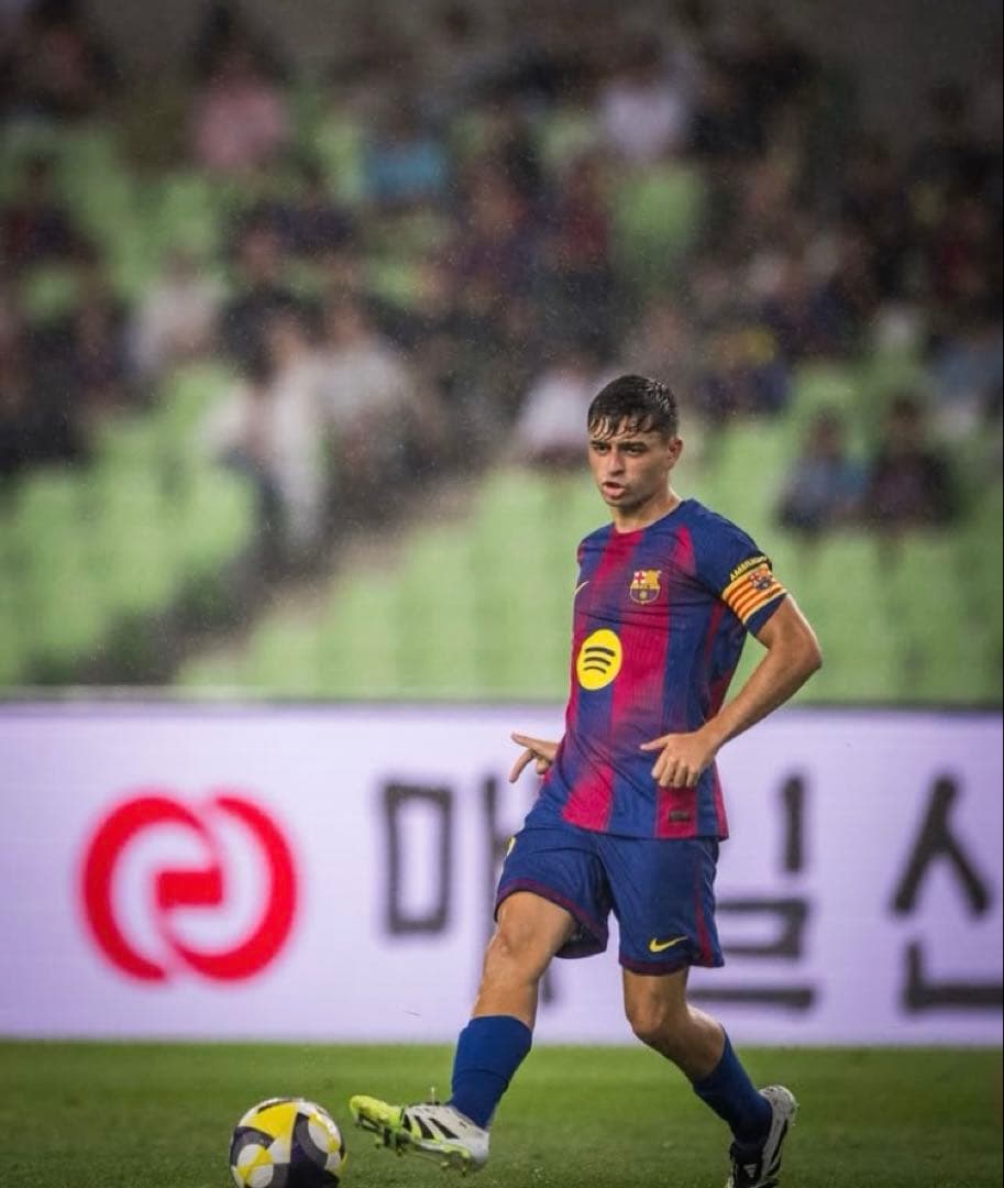 新品 FC Barcelona バルセロナ 25 26 ホーム ユニフォーム M