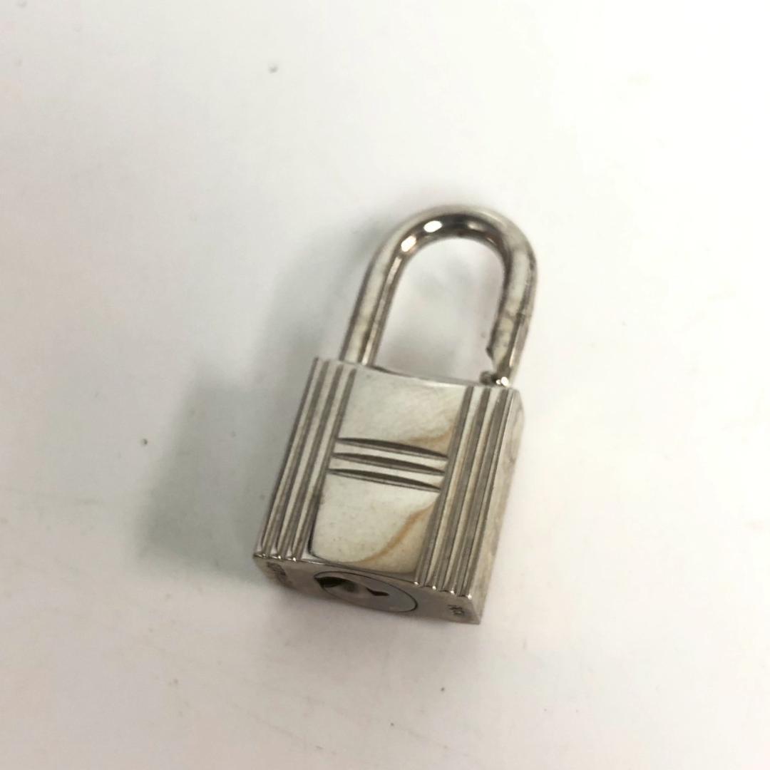 HERMES エルメス 南京錠 パドロック シルバー 小物 レディース ブランド