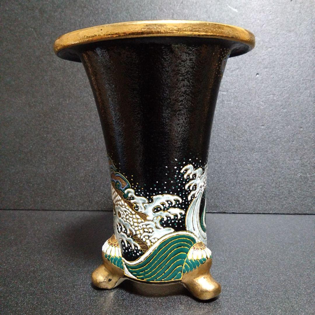 蘭鉢　龍蘭鉢 龍絵　新生活　インテリア置物