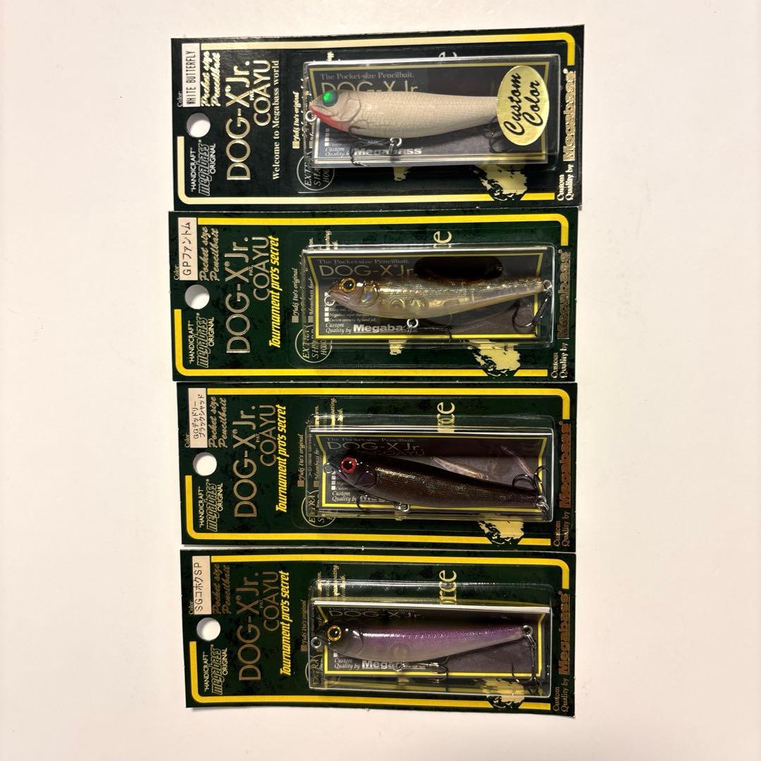 【メガバス・オールド】DOG-X Jr. COAYU 新品 ４個セット