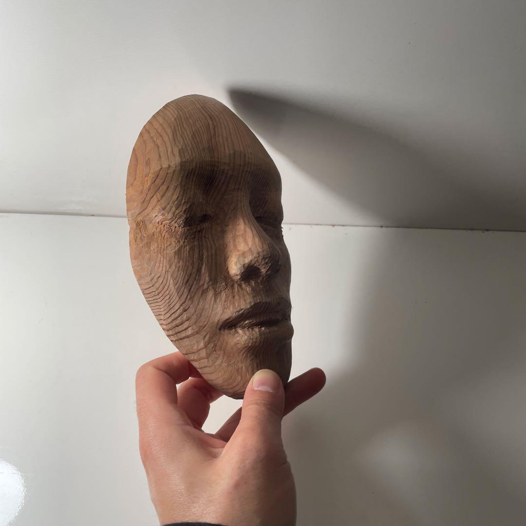 お面　オブジェ