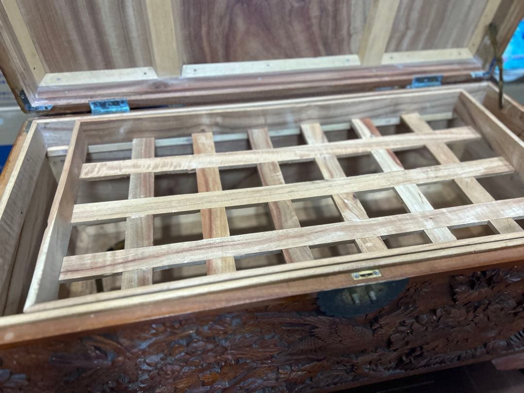 中国　アンティーク家具　大型収納ボックス