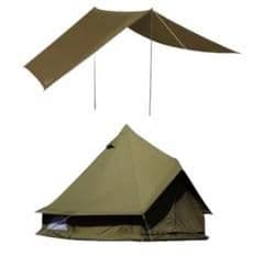 ①アスガルド7.1 ＋ ②カーリ12 ＋ ③Maoutdoorグラウンドシート