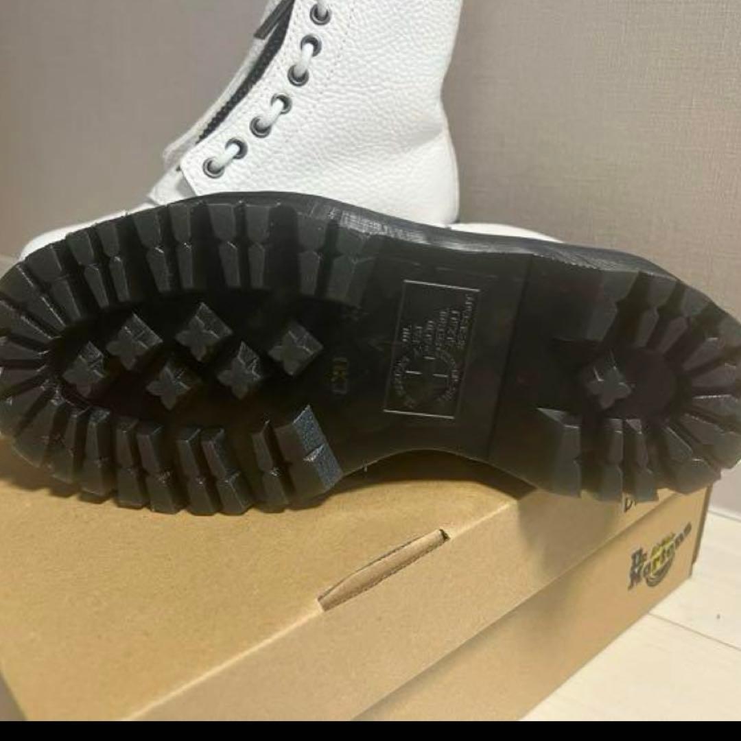 超美品✨Dr.Martens ドクターマーチン 8ホール ホワイト 白 厚底