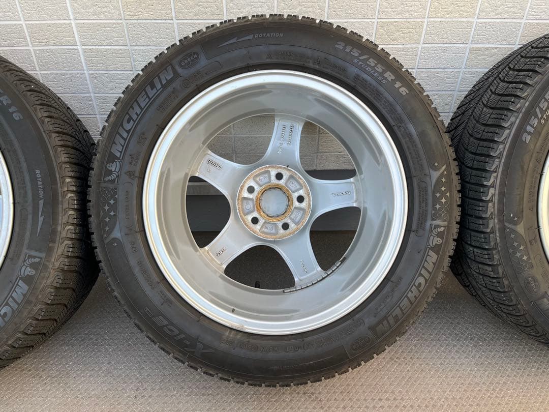 【直接お渡し】ボルボ S60 V60 純正 16インチ アルミホイール４本セット