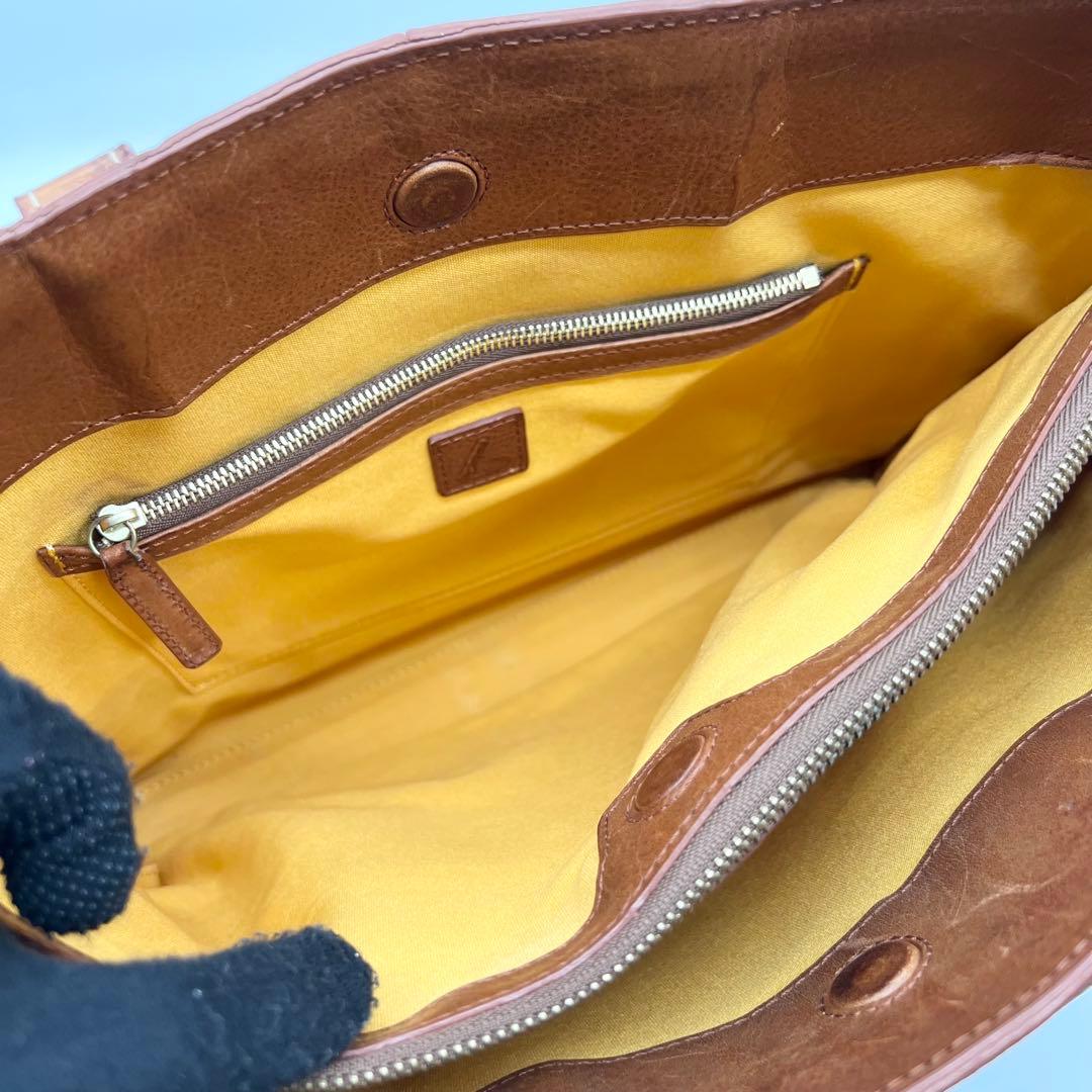 土屋鞄　ビジネスバッグ　ウルバーノ　シティトート　レザー　ブラウン　A4可