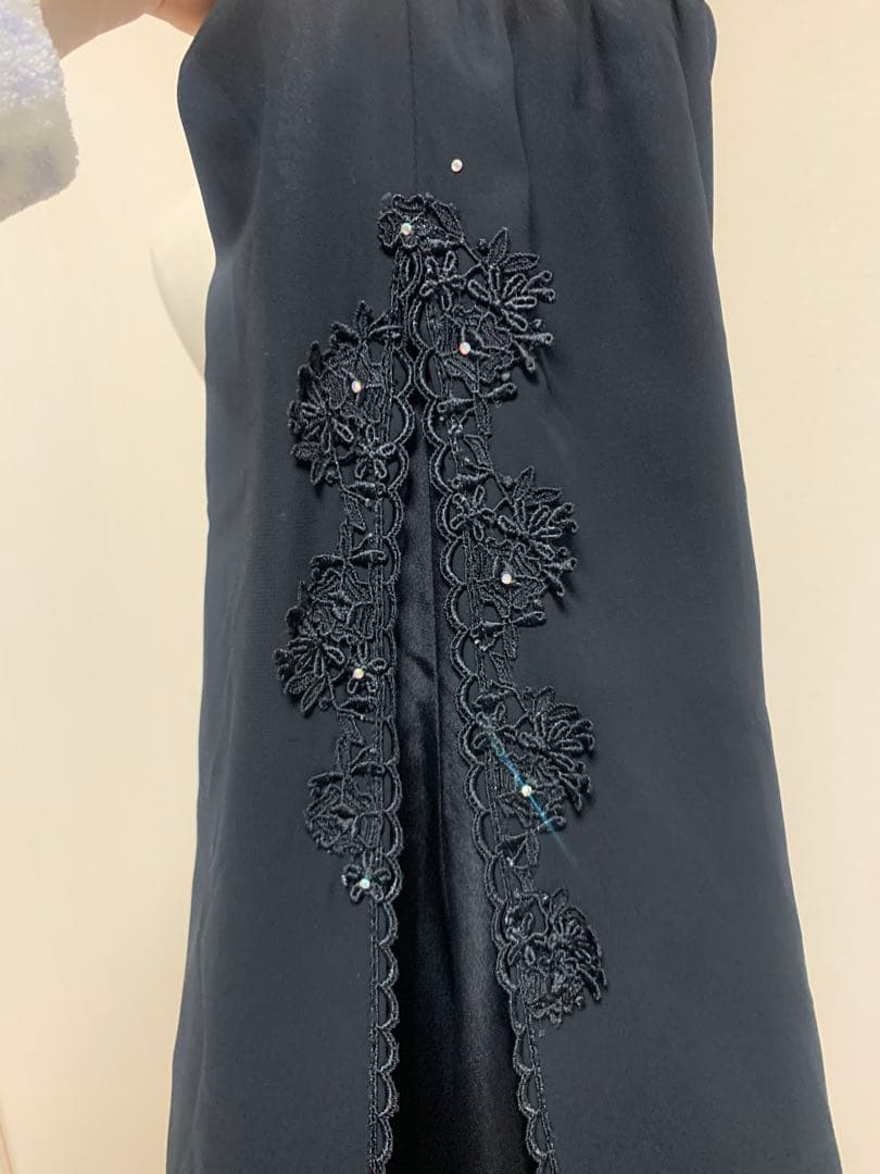 【美品】社交ダンスDANCE FASHION WORLD フレアスカート 刺繍