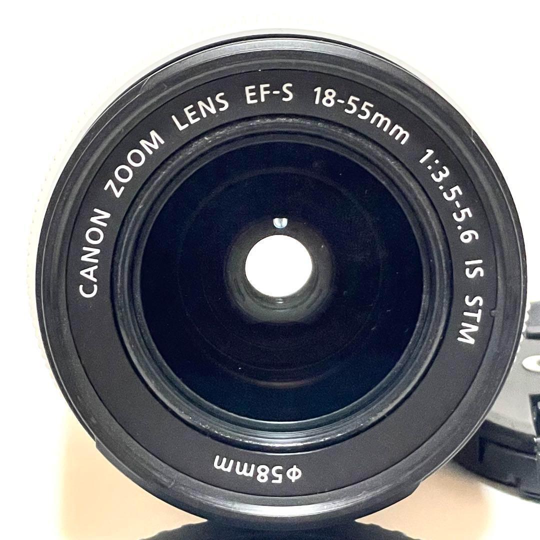 可愛くて軽量❣️ Canon EOS Kiss X7 ホワイト 手ブレ補正レンズ