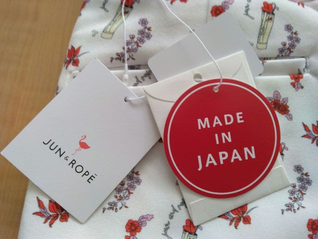 【新品】JUN & ROPE インナーパンツ一体型 花柄スカート サイズＳ