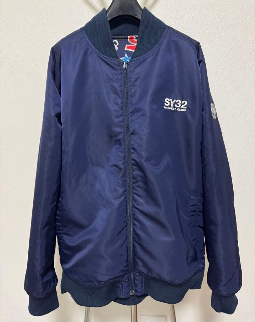 SY32 MA1 リバーシブル ジャケット ブルゾン メンズ