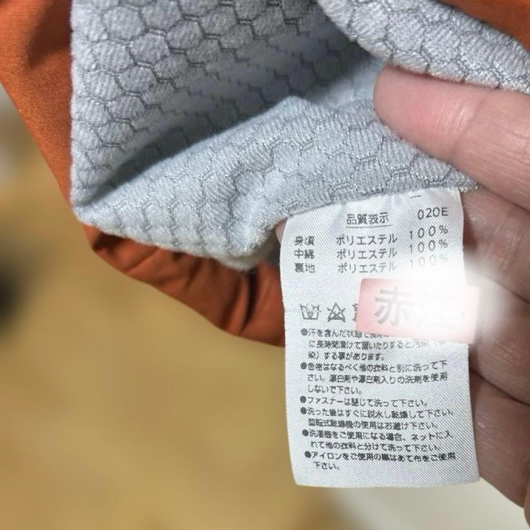 YONEX フード付きウォームアップジャケット Mサイズ オレンジ