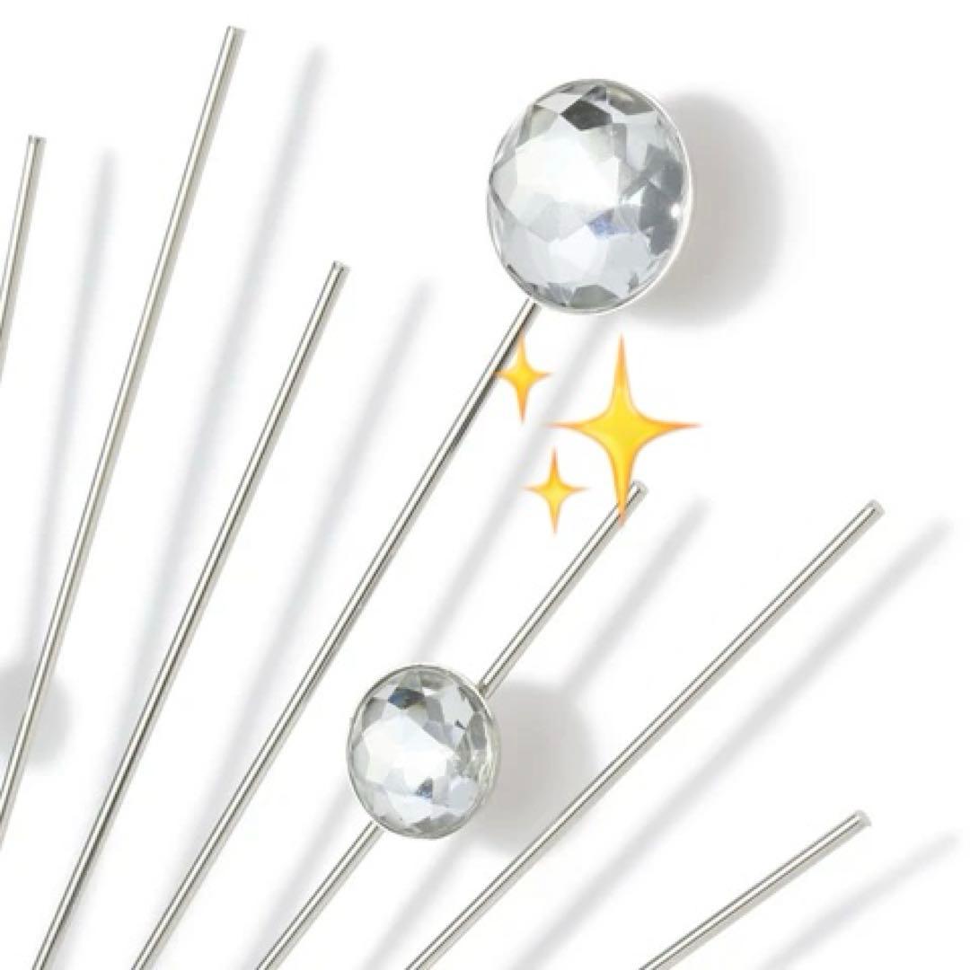 Francfranc ビジュー ウォールクロック シルバー　壁掛け時計　オシャレ