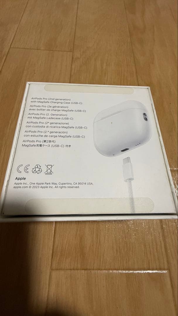 美品　AirPods Pro 2 (USB-C) 本体