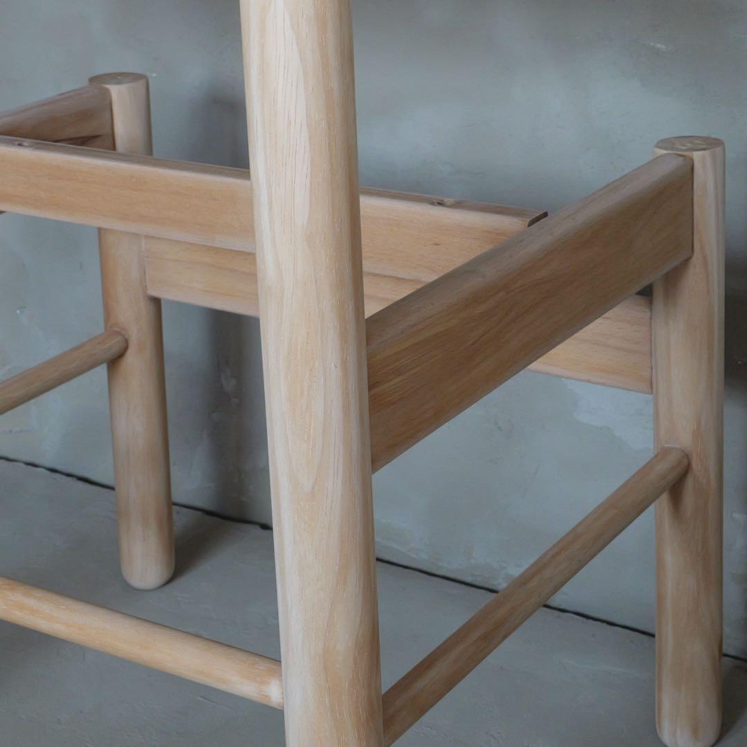 オールドカリモク ダイニングチェア　フルメンテ済エイジング感のある一点物