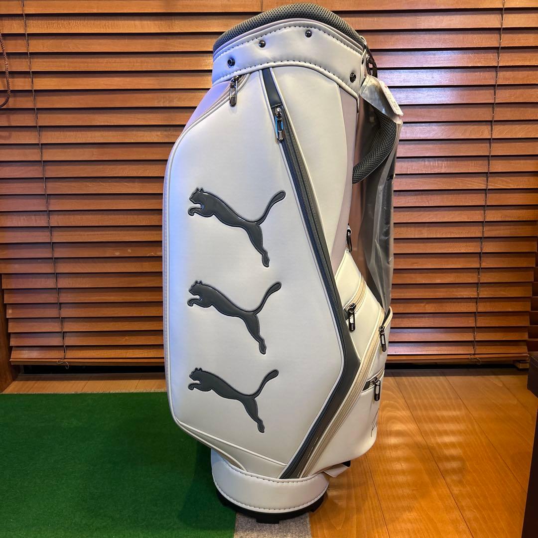PUMA プーマ　ゴルフバッグ ホワイト新品