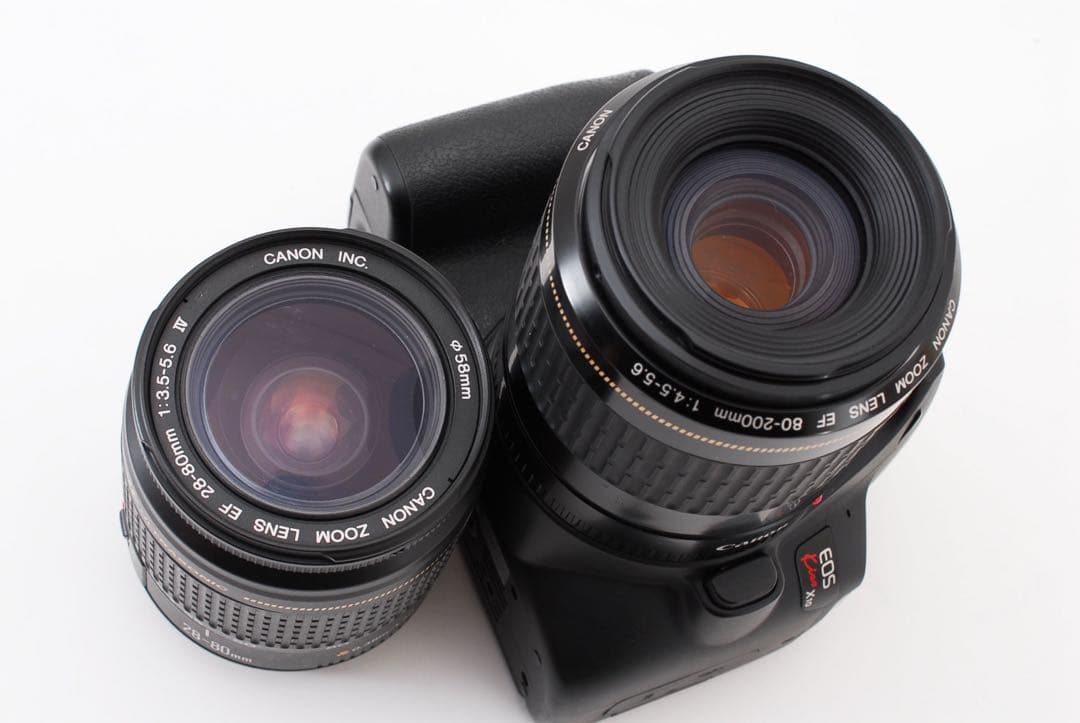☆美品☆キャノン☆canon kiss x10☆標準＆望遠ダブルレンズセット
