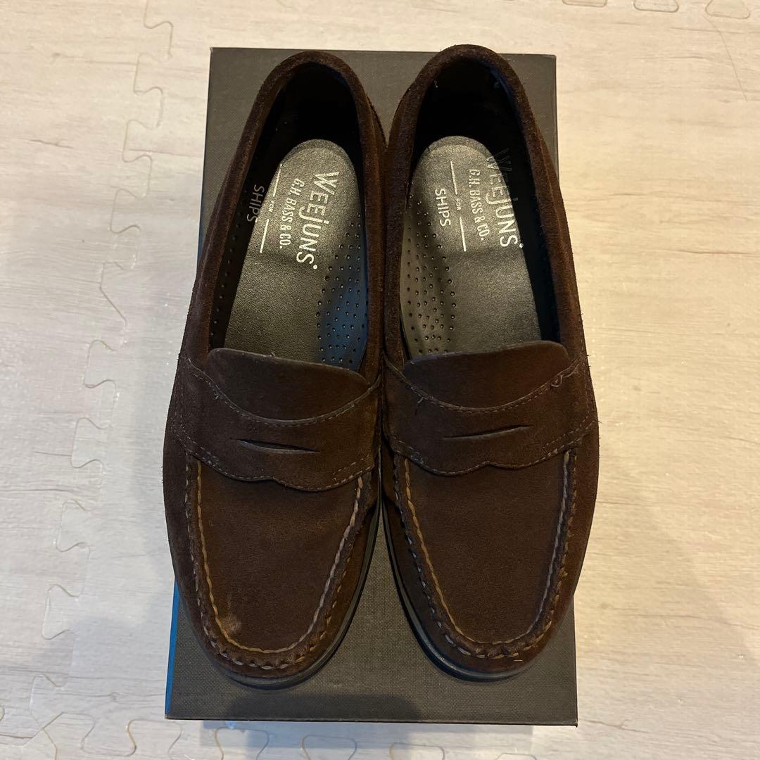 G.H. BASS WEejuns ブラウンローファー 7