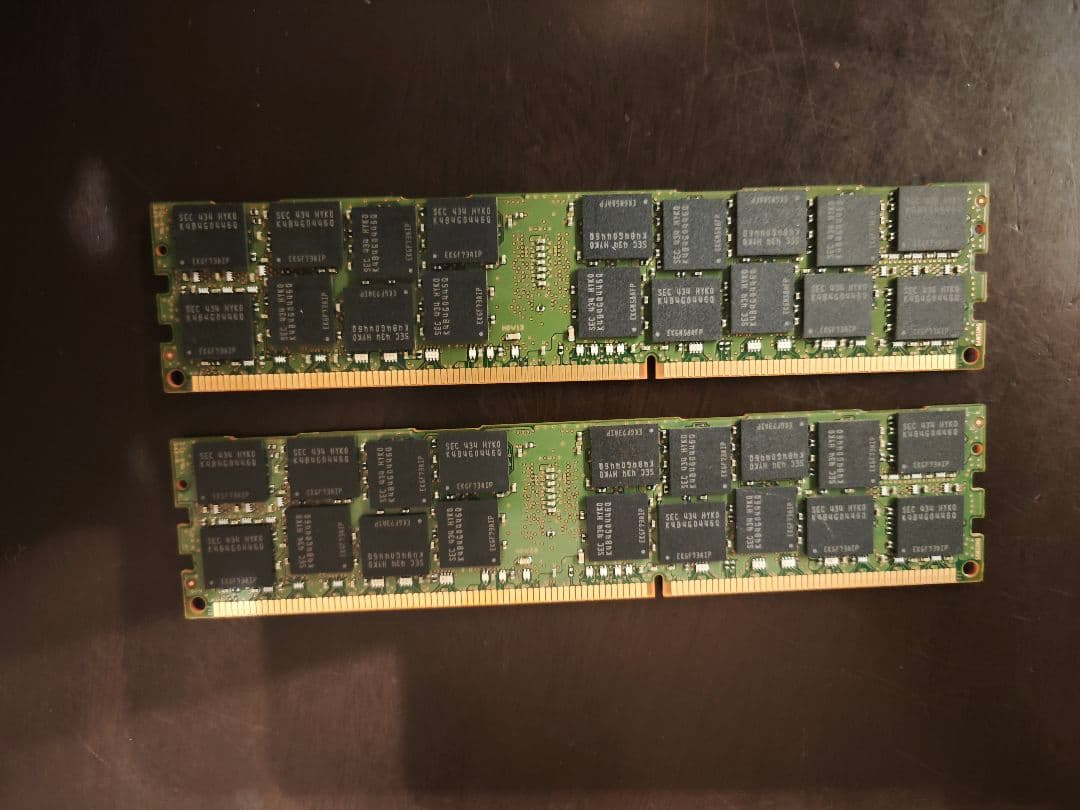 SAMSUNG 16GB×2枚 12800R PC3L