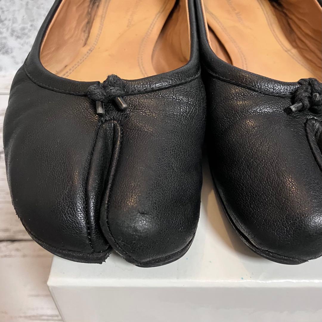 【本物正規品】メゾンマルジェラ　足袋バレエ　タビ 37 ブラック