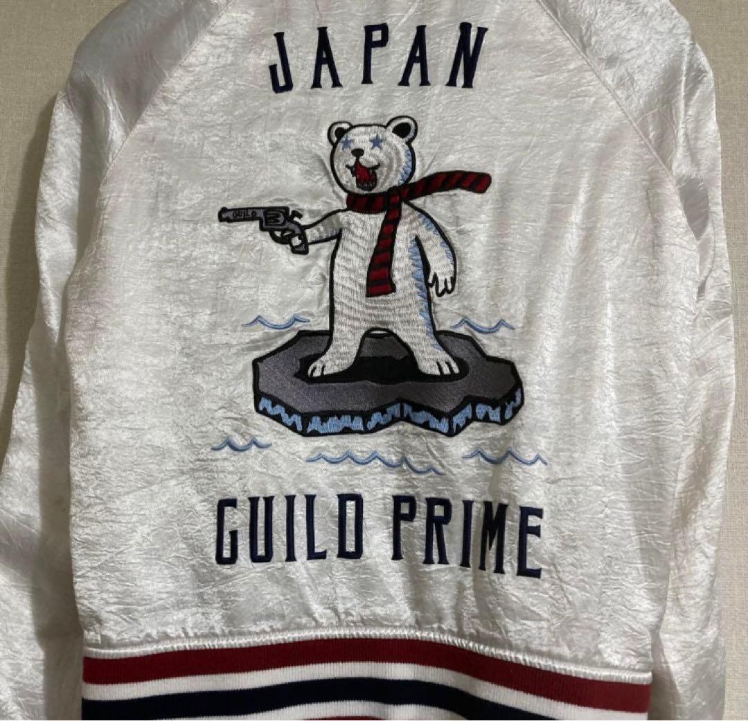 【レア】guild prime スカジャン　ブルゾン　刺繍　サイズ34(S)