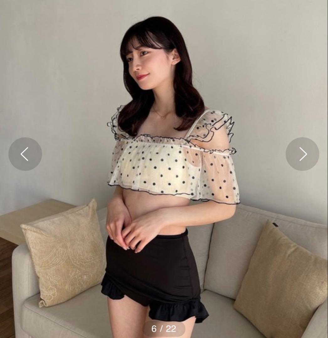 RiLiオフショル水着