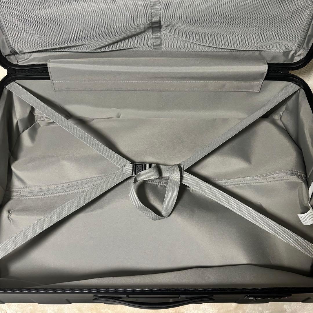 無印良品 105L スーツケース ハードキャリーケース バーを自由に調節できる