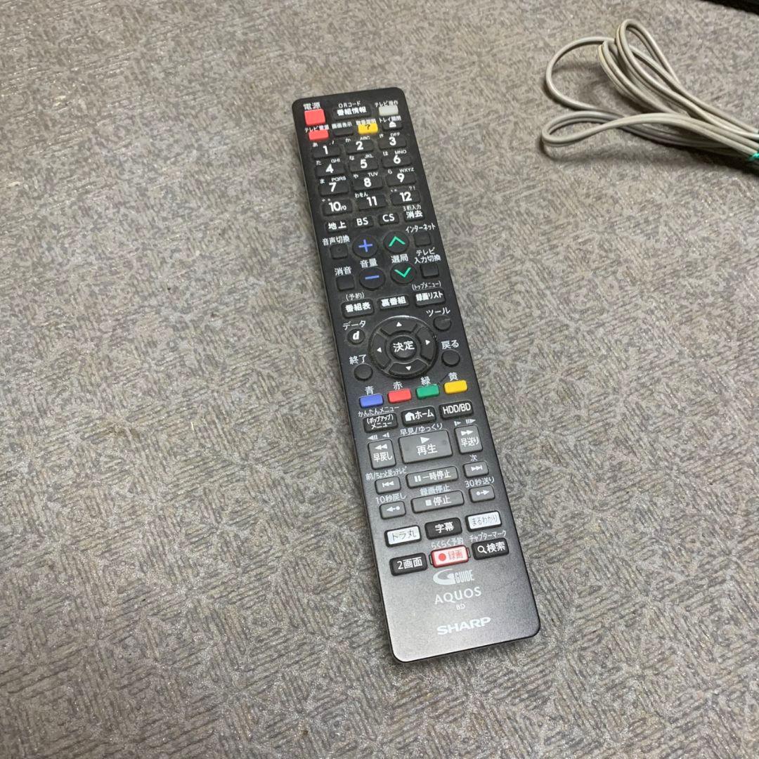 K985 SHARP AQUOS ブルーレイディスクレコーダー BD-NW500