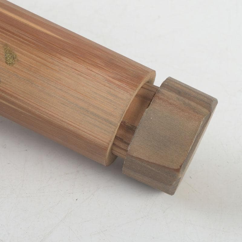 茶道具　堀内宗心　茶杓　共筒　時代箱付　V　9718