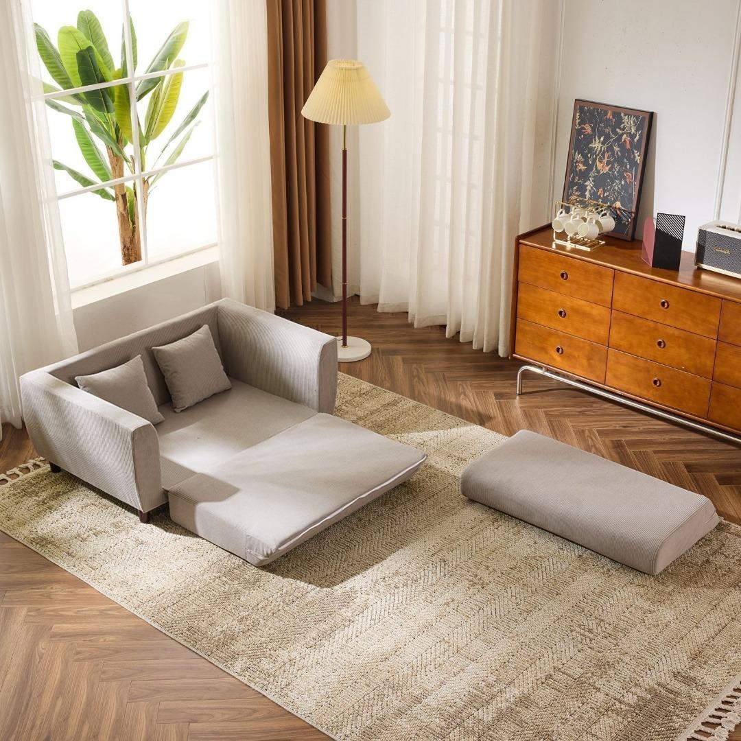 多機能 ソファ 2人掛け ソファベッド 折りたたみ コンパクト １人暮らし