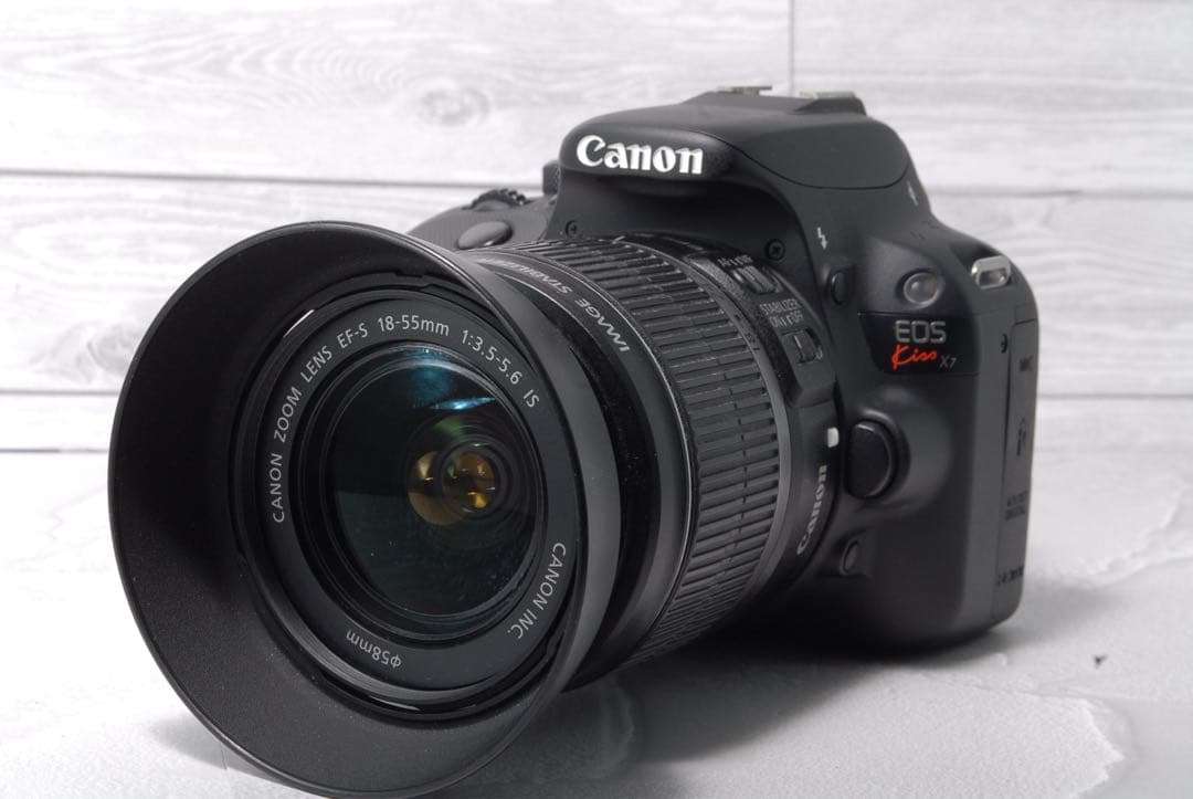 ❤️Canon EOS Kiss X7 18-55mm IS スマホ転送可能