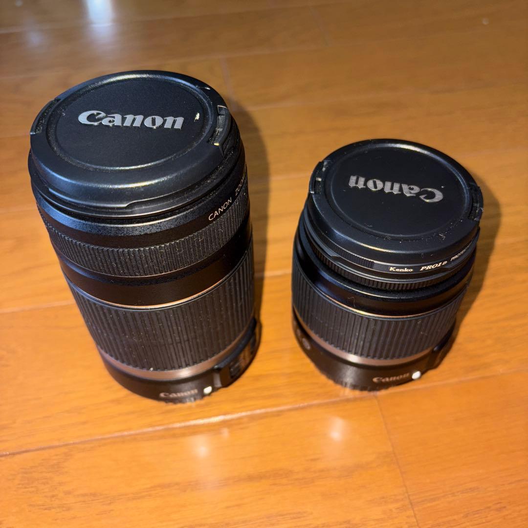 Canon デジタル一眼レフカメラ レンズ2本付き　EOS kiss X2