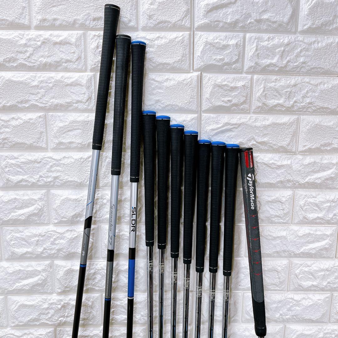 レフティ テーラーメイド SLDR メンズクラブ ゴルフセット キャディバッグ付