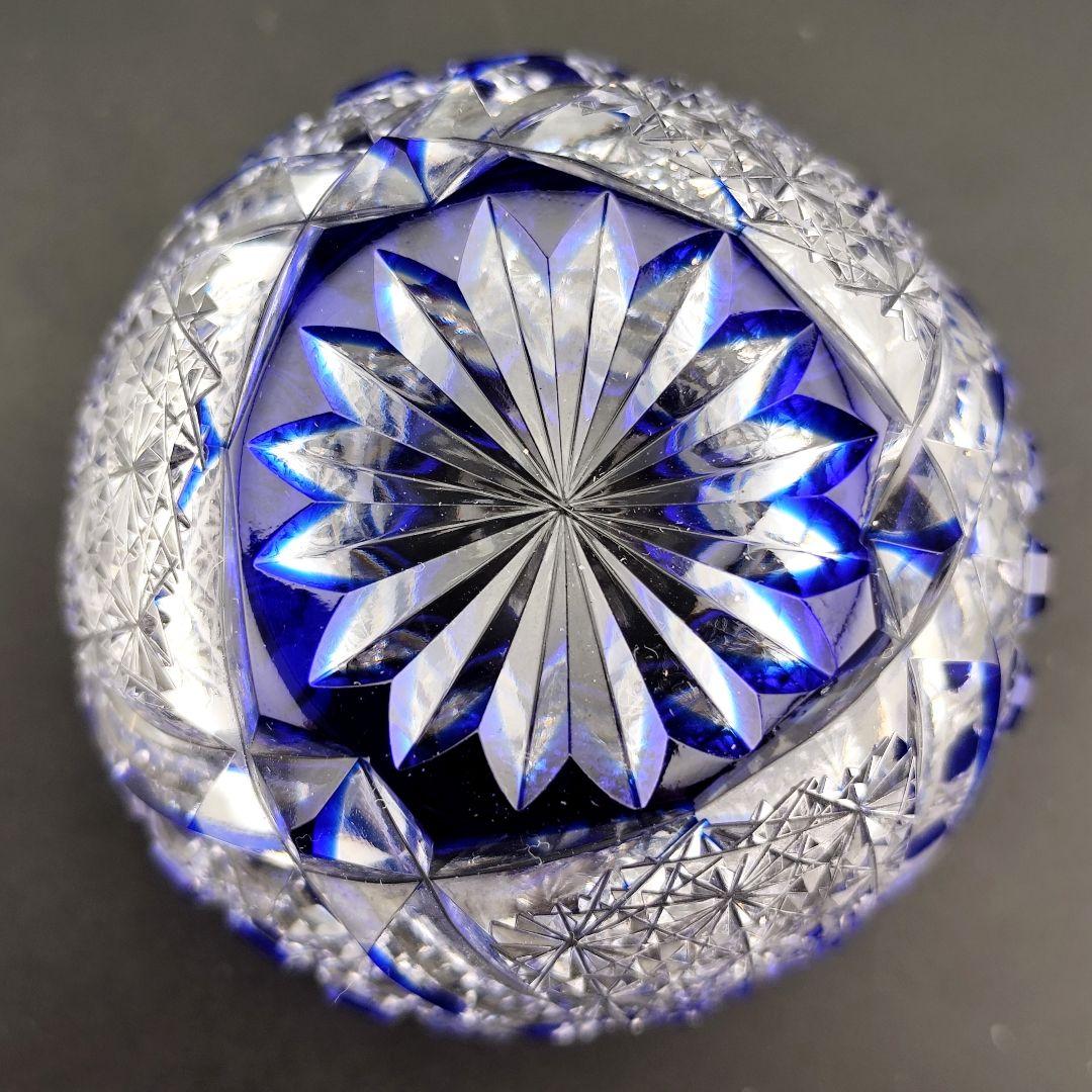 定価27500円？未使用美品☆木村泰典 猪口（切子 江戸切子 薩摩切子）