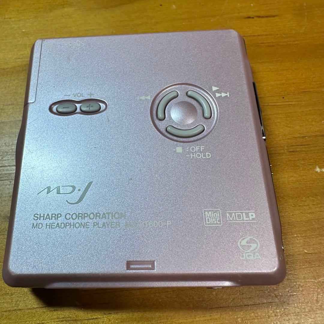 SHARP MDウォークマン MDプレーヤー MD-ST600 1244