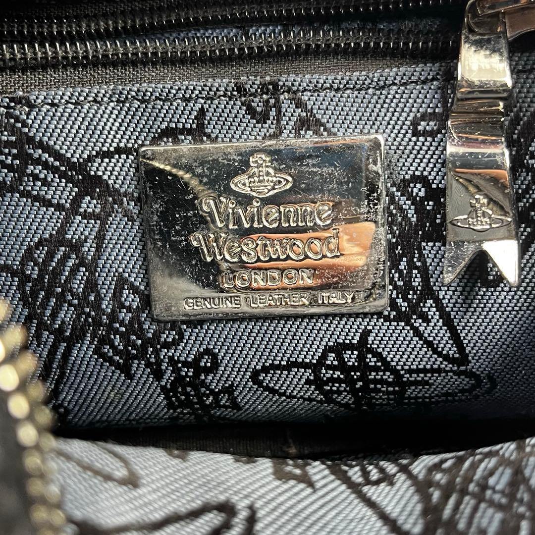 Vivienne Westwood ショルダーバッグ 斜め掛け◎ ブラック 黒